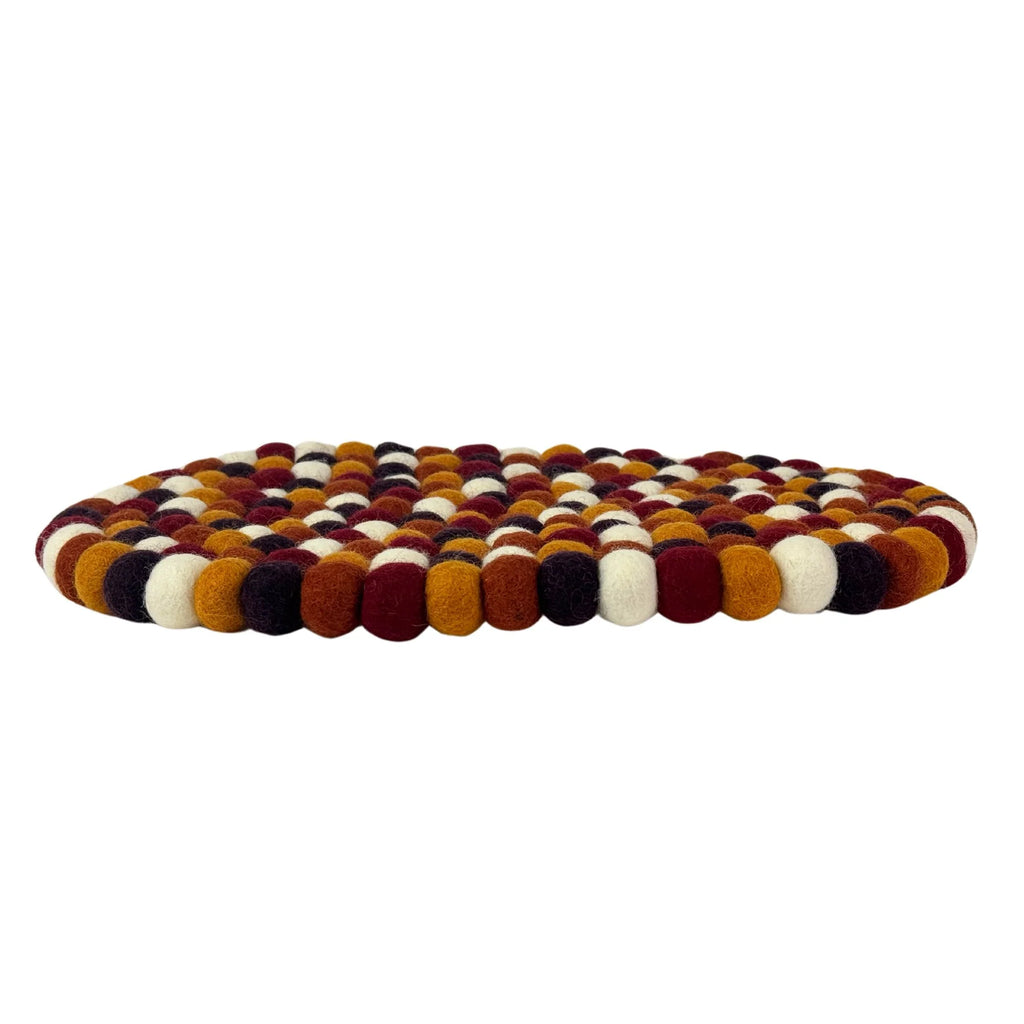Felt Casserole Trivet, Harvest