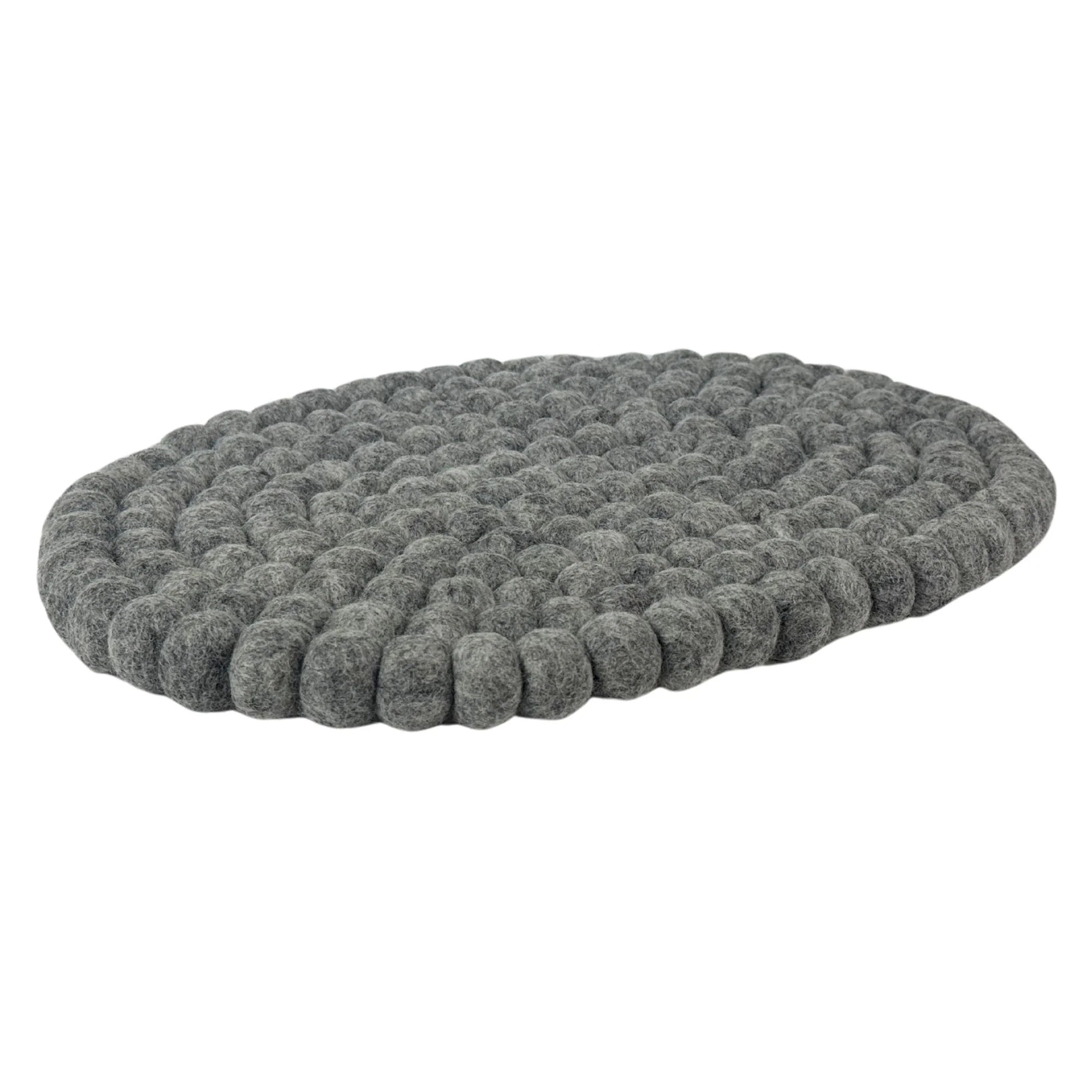 Felt Casserole Trivet, Heather grey