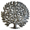 Steel Drum Art -  Lovers Heart 24 inch Tree of Life - Croix des Bouquets
