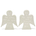 Angel Devotional Tokens with Psalm Inscriptions, Set of 2