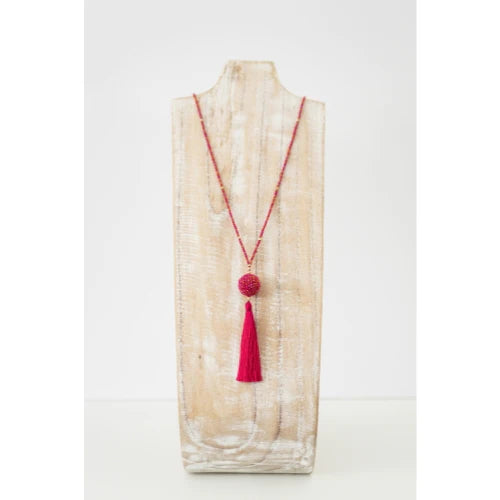 The Wanderer Tassel Necklace, Carousel - Aid Through Trade