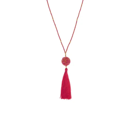The Wanderer Tassel Necklace, Carousel - Aid Through Trade