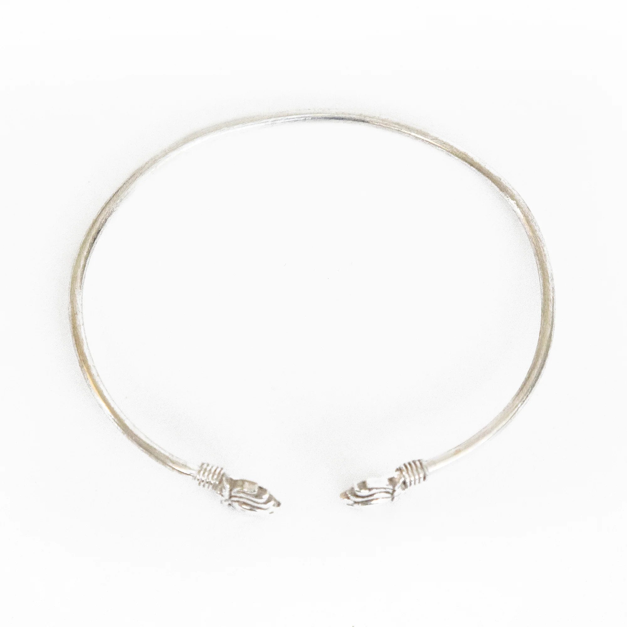 Double Lotus Cuff Bracelet