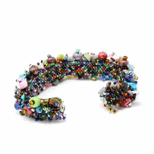 Magnetic Beach Ball Caterpillar Bracelet Multi - Lucias Imports (J)
