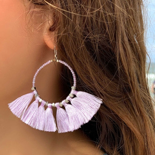 The Dreamer Earring, Seashell - Aid Through Trade