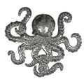 Octopus Nautical Haitian Steel Drum Wall Art x 16