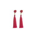 The Rosette Tassel Earring, Carousel - Aid Through Trade